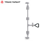Штанговый запор с ручкой Delta Zn D=22 Штанговый запор с ручкой Delta Zn D=22